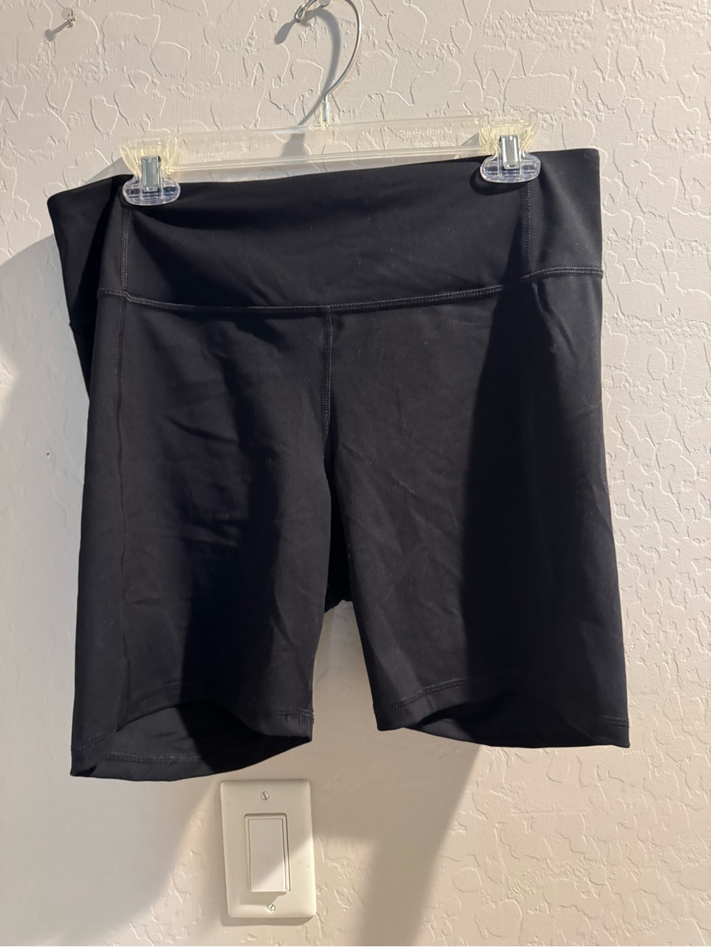 all in motion Black High-Rise Bike Shorts